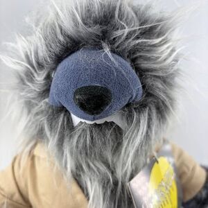 Rare VTG. 1986 North American Bear Co. V.I.M. 16” Bearwolf Plush Stuffed Animal